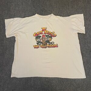 Vintage 90's Rap‎  XL Graphic T Shirt Single Stitch Slogan Tee  OS